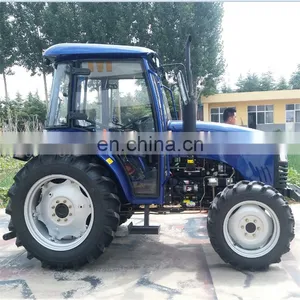 Excellent Quality Mini Agricultural Tractor With Front Loader and Backhoe thumbnail-1