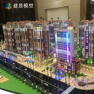 Scale Model Building / Handmade Building Model / Glass Building Models thumbnail-4
