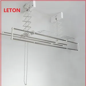 Balcony Wall Mounted Manual Clothes Hanger for Home Use thumbnail-1
