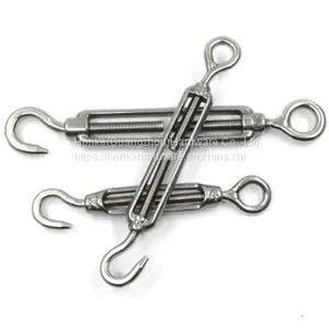 Highly Polished SS316/304 Drop Forged Galvanized Hook Eye Heavy Duty Turnbuckle thumbnail-4