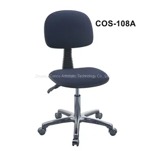 Esd Antistatic Fabric High Back Manager Chair Office thumbnail-4
