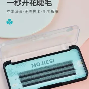 False Eyelashes Natural Fake Eyelashes Black thumbnail-2