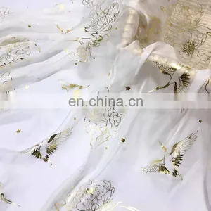 30D Polyester Bronzed Chiffon Fabric thumbnail-1