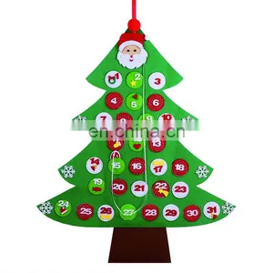 Felt Christmas Tree Ornaments Decorations Set thumbnail-2