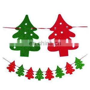 DIY Felt Christmas Tree Ornaments With Merry Christmas Felt Wall Hanging Christmas Decorations thumbnail-2