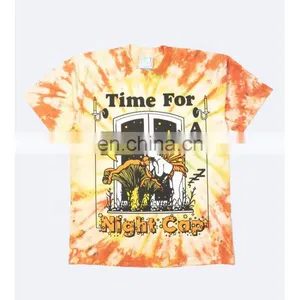 DiZNEW Wholesale Tie Dye Men's T-shirts Cotton T Shirt Men thumbnail-2