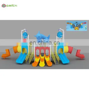 Classical Style Plastic Slides Spray Water Equipment Park Toys for JMQ-1550 thumbnail-4
