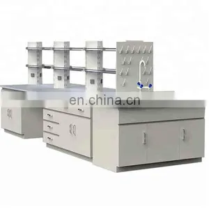 HoPui Laboratory Equipments Manufacturer 10ft Metal Work Bench thumbnail-1