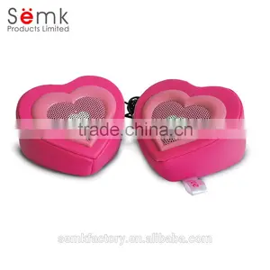 Promotional Gifts Portable Heart Shaped Bluetooth Stereo Speakers thumbnail-1