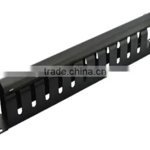 Ftth 12 Port 1 U Metal Cable Manager for Wiring thumbnail-1