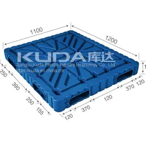 Chemical Resistant Plastic Pallet From China Manufacturer1211A CSSM BLOW MOLDING PALLET thumbnail-1