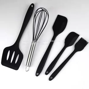 Baking Tools Integrated Household Silicone Scraper Set thumbnail-2