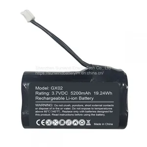 Replacement Battery for Nexgo GX02 N3 N5 POS Terminal Battery 3.7v 5200mah thumbnail-1