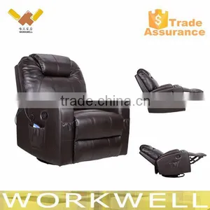 WorkWell Best Selling Cheers pu Leather Sofa Recliner Vibration Massage Sofa Armchair Kw-FU13 Quality Choice thumbnail-1