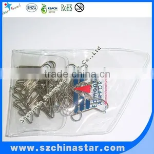 PVC Zipper Bag With Printing Paper Clip thumbnail-3