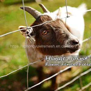 Farm Fence Field Fence Goat Cattle Deer Stock Fencing Grassland Hinge Joint Fixed Knot Fence High Tensile Strenght thumbnail-3