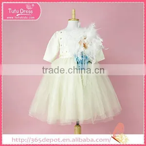 Breathable Girl First Communion Dress Flower Girl Dress thumbnail-1