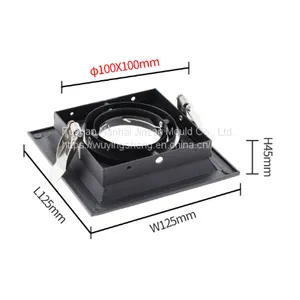 LED Lamp Holder, Aluminum Alloy Lamp Shell Bracket thumbnail-4