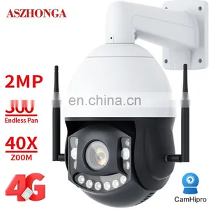 2MP 40X PTZ Optical Zoom Pan Tilt Rotation HD 4G SIM Card IP 360 6 Inch Camera Outdoor Speed Dome 1080P PTZ Camera Wireless thumbnail-2
