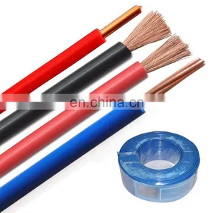 Electrical/Electric Cable Wires 0.5mm 2.5 2.5mm 2mm 4mm 8mm 6mm 12mm Copper Conductor Electric Wire thumbnail-1
