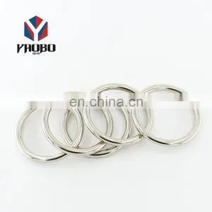 Fashion High Quality Metal Bag Hook Clasp Round Ring thumbnail-1