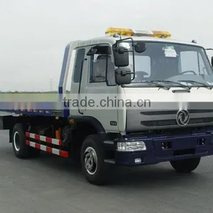 Dongfeng 4x2 Flat Bed Wrecker Truck thumbnail-1