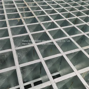 Shun Bang Water Grate Gutter Cover 304 Stainless Steel Gutter Cover Hot-dip Galvanized Steel Grate Well Cover thumbnail-1