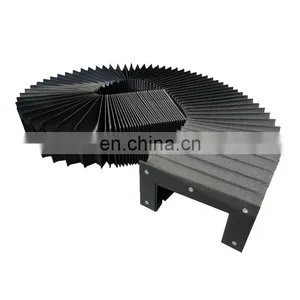 High Quality Hoisting Platform Eolian CNC Machine Bellows Cover Plastic Accordion Protective Telescopic Cover thumbnail-2