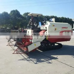 90% New Second Hand Kubota Harvetser Used Rice Combine Harvester Japanese Brand Kubota for Sale thumbnail-1