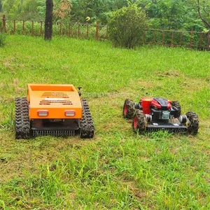 Track Mower, China Bush Remote Control Price, Tracked Robot Mower for Sale thumbnail-4