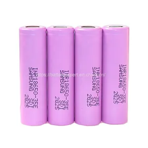 China Samsung SDI INR18650-35E 3.7V 3500mAh Pink Original Li Ion Cell thumbnail-3