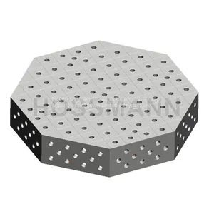 3D Octagonal Steel Welding Table thumbnail-1