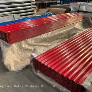 New 0.13-1.0mm Prepainted Steel Corrugated Roofing Sheet Customized PPGI/PPGL Roofing Tile Color Steel Roof Tile For Building thumbnail-4