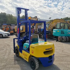 Cost Efficient Spot Product TCM3.5 Ton Solid Tire Used Forklift thumbnail-3