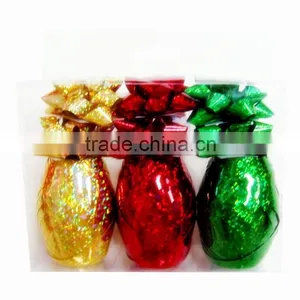 2015 New Design Colorful Ribbon Star Bow, Packing Ribbon Ggg and Spool Bows for Celebration Christmas thumbnail-3
