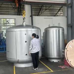 Watermark Commercial 5000L 3000L 1000L 500L 300L Storage Stainless Steel Tank Freestanding Heat Pump Hot Water Boiler thumbnail-1