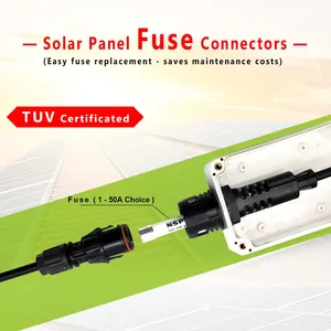 Fireproof Flame Retardant NSPV Solar Combiner Box Inverter Panel Type Fuse Connectors Series thumbnail-3
