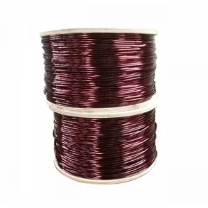 High Temperature Winding Wire 6.0 mm IEC-60317 Enameled Aluminum Round Electrical Wires Manufacturing Price for Transformer Maldives thumbnail-1