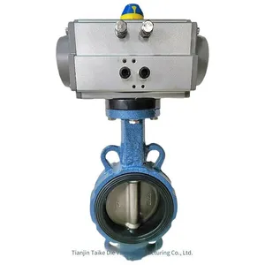 Tyco Butterfly Valve, Advantageously Supplied Pneumatic Multi-standard Universal Heavy Body Tld671x3-16q 5k/10k/150lb thumbnail-3