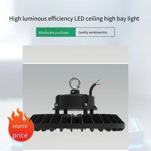 Led Ufo High Bay Hanging Lights for Industrial Mines, 200w Full Wattage, High Luminous Efficiency Working Lights for Industrial Workshops thumbnail-2