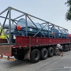 Honest Vibrating Pulp Tank and Rotary Screen, Stainless Steel Woven Mesh, for Processing Bauxite Pulp thumbnail-3