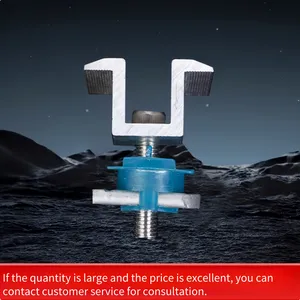 Solar Photovoltaic Bracket Pressing Block, Aluminum Alloy Middle Pressing Block, Edge Pressing Block, Photovoltaic Accessories thumbnail-2