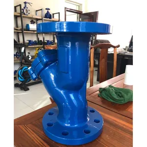Factory Direct DIN Standard Cast Iron Flanged Y Type Strainer thumbnail-6
