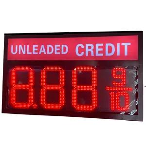 Petrol Station Led Display Gasoline Led Price Signs Fuel Prices Display Screens thumbnail-1