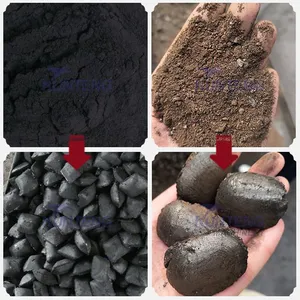 Horse Manure Charcoal Block Production Line Horse Manure Carbon Powder Ball Press Machine EPC thumbnail-3