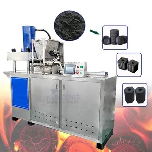 Automatic Rice Husk Carbon Powder Hydraulic Forming Machine Hookah Coal Making Machine EPC thumbnail-1