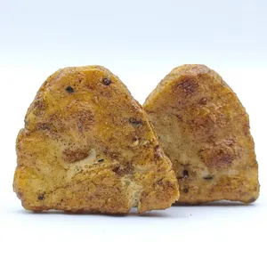 Healthy Non-fried Large Size Rice Cracker Bites Chicken Pepper Soy Flavor With Sesame Seeds for Private Label OEM thumbnail-3