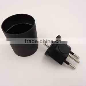 CE ROHS Approved Super Nylon Swiss Swizerland Type J to France Type E Plug Travel Adapter Converter thumbnail-3