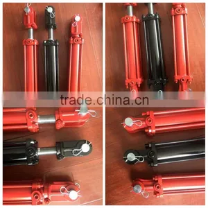 3000PSI 2.5'' Bore 8'' ASAE Stroke Tie Rod Hydraulic Cylinders thumbnail-1