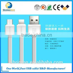 Original Remax Convenient Charger and Data 1.0m USB Cable for Iphone 5 thumbnail-5